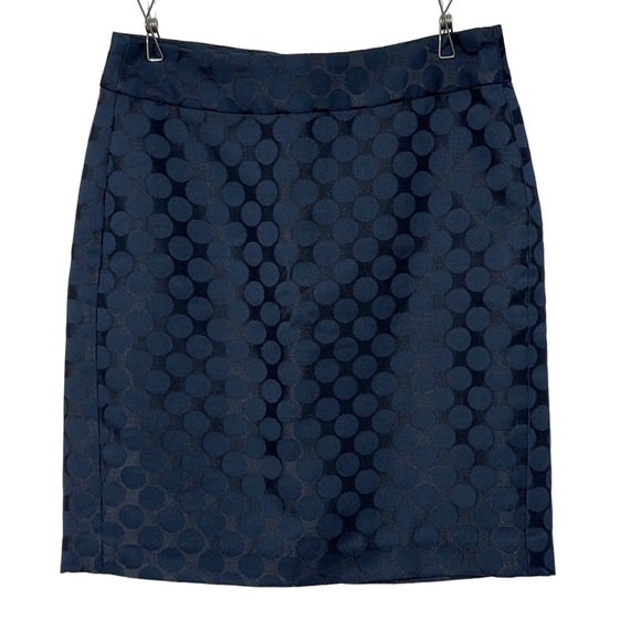 Banana Republic Petite Polka Dot Pencil Skirt Size 00P - Picture 1 of 5